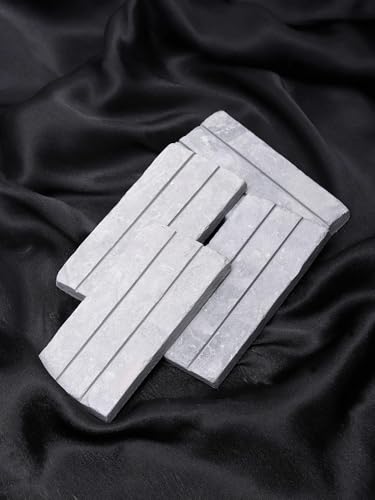 Image of Brighty Black Slate Kitkat Joint Bars 900g Pack | Natural Stone Strips for Art, Craft & Traditional Use | Handcrafted Slate Material for Wall Decor, Garden Design, DIY & Educational Projects