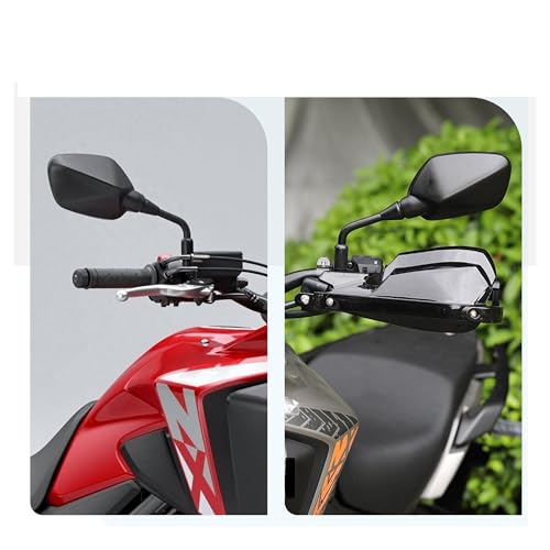 Pare-brise rehaussé de protège-mains NX500 moto 2024
