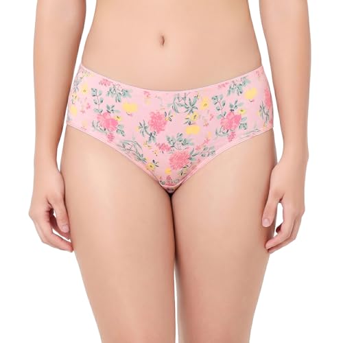 Image of juliet Cotton Hipster Premium Panties Set of 5 Full Coverage Stretchable Fabric
