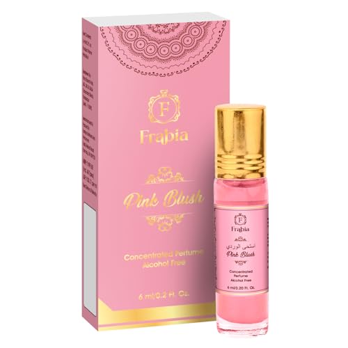 Image of Pink Blush Perfume Oil Roll-On - Strawberry Blush Perfume For Women (No Alcohol), 6 ml / 0.2 fl Oz