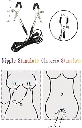 Tapón anal eléctrico para electroestimulación eléctrica, Electro Shock Anal Plug, Estimulación eléctrica Pinza para pezones Dilatador Accesorios SM juguetes sexuales para parejas de mujeres y hombres