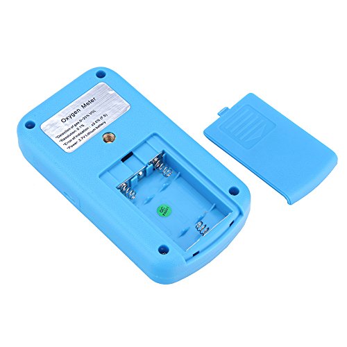 Oxygen Detector, KKmoon Oxygen Meter Portable Oxygen(O2) Concentration Detector with LCD Display and Sound-light Alarm - Thumbnail 6