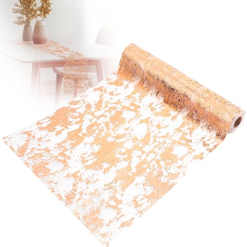 Tapvai 28 cm x 10 m Rose Chemin de Table