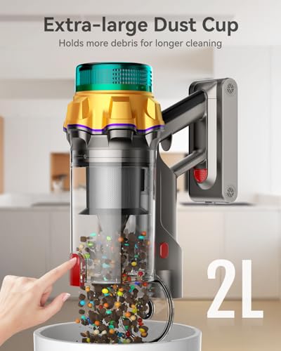 Cordless Stick Vacuum with HEPA