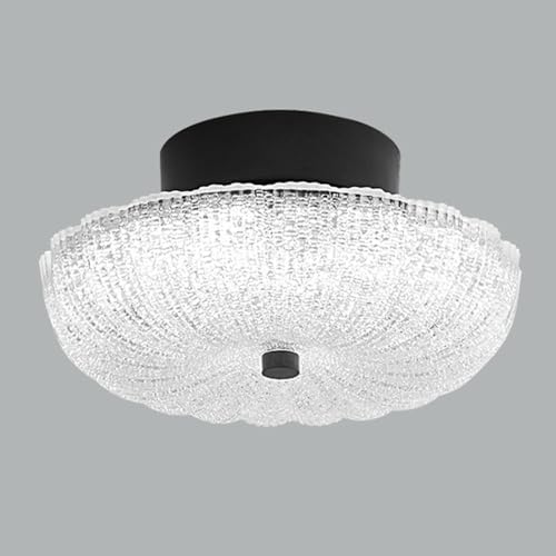 Plafonnier proche du plafonnier noir et cristal pour éclairer un couloir sombre efficacement