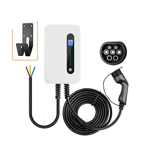 dCԏ[d 7kW Wallbox dCԏ[d ^Cv 2 vO 32A Ǌ|[dXe[V EV [d EVSE 62196 6M P[u dCԃXe[V