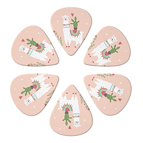 Lot de 6 médiators mignons dessinés à la main pour guitare acoustique, guitare électrique, basse, ukulélé – fins, moyens… - Les Beatles, Paul McCartney, John Lennon, RIngo Starr, George Harrison Lot de 6 médiators mignons dessinés à la main pour guitare acoustique, guitare électrique, basse, ukulélé - fins, moyens… – Image 5