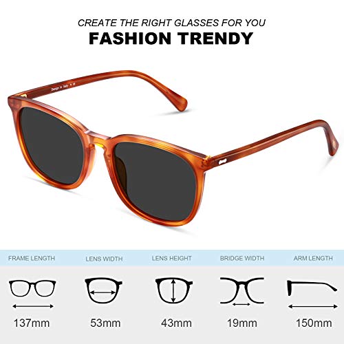 CARFIA Big Fashion Polarized Women's Sunglasses UV Protection Outdoor Driving Eyewear CA53582