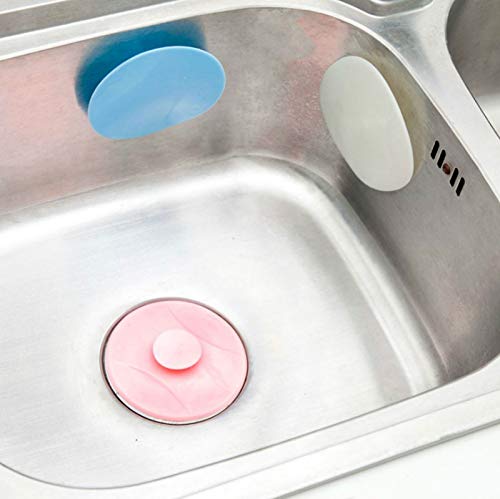 Bathtub Drain Stoppers, Universal Silicone Bath Drain Stopper, Plug Tub Drain For Sinks, Bathroom, Kitchen, Shower, Floor Drains (3Pcs), Tub Stopper Plug #TOP2