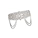 Lurrose Diadema de Diamantes de Imitación de La Cadena de La Cabeza...