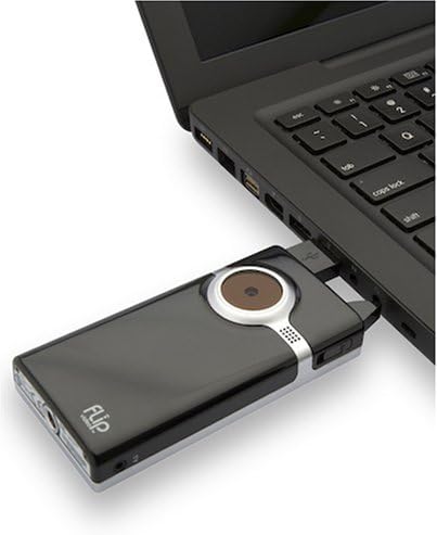 Flip Mino Video Camera - Black, 2 GB,1 Hour (1st Generation)