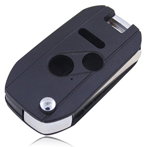 3 Buttons Folding Flip Remote Key Case Shell Fob for Honda Civic Car Key Cove...