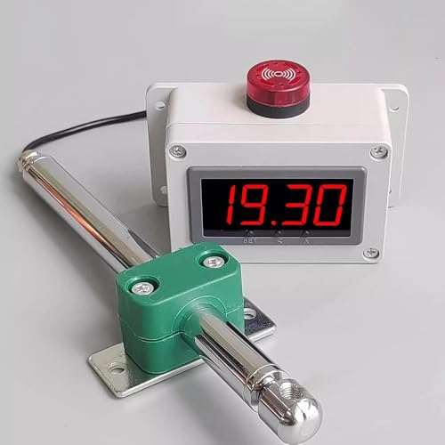 Toplionace Digital Windgeschwindigkeitsmesser mit Alarm