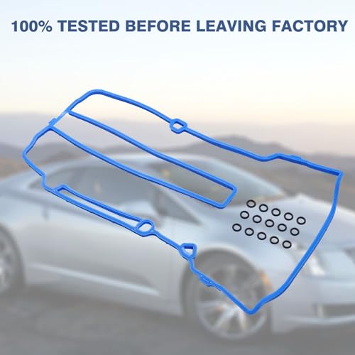 Image of Valve Cover Gasket Set Compatible with Chevy Cadillac Buick Vehicle 2011-2016 Cruze 2012-2019 Sonic 2015-2019 Trax 2011-2015 Volt 2013-2020 Encore 2014-2016 ELR, Replace#VS50807R
