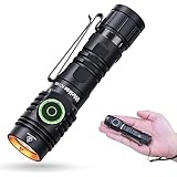 Wurkkos USB C Flashlights 2500 High Lumens 5000K LED Flash Light 6 Modes EDC Torch- IP68 Waterproof Flashlight with Ramping Mode Small Handheld Flash Light for Camping Hiking Emergency
