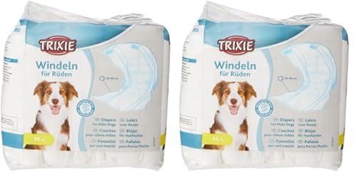 Windeln für Rüden, M–L: 46–60 cm, 12 St. (Packung mit 2)