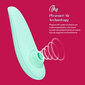 Womanizer Special Edition Succionador de clítoris Femenino | Estimulador Vibrador Mujer con 8 niveles de intensidad | Juguetes eróticos para pareja sexuales | Mint