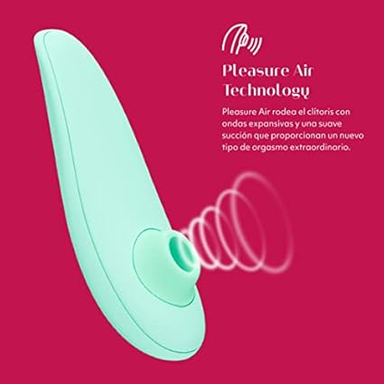 Womanizer Special Edition Succionador de clítoris Femenino | Estimulador Vibrador Mujer con 8 niveles de intensidad | Juguetes eróticos para pareja sexuales | Mint