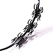 ZITULRY Halloween Spider Headband Rhinestone Halloween Headbands for Women Crystal Triple Spider Hairband Costume Accessory