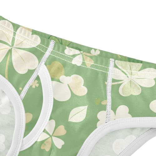 Seamless Made Shamrocks Happy St Little Boys Cotton Kids Underwear Cute Children Panties4