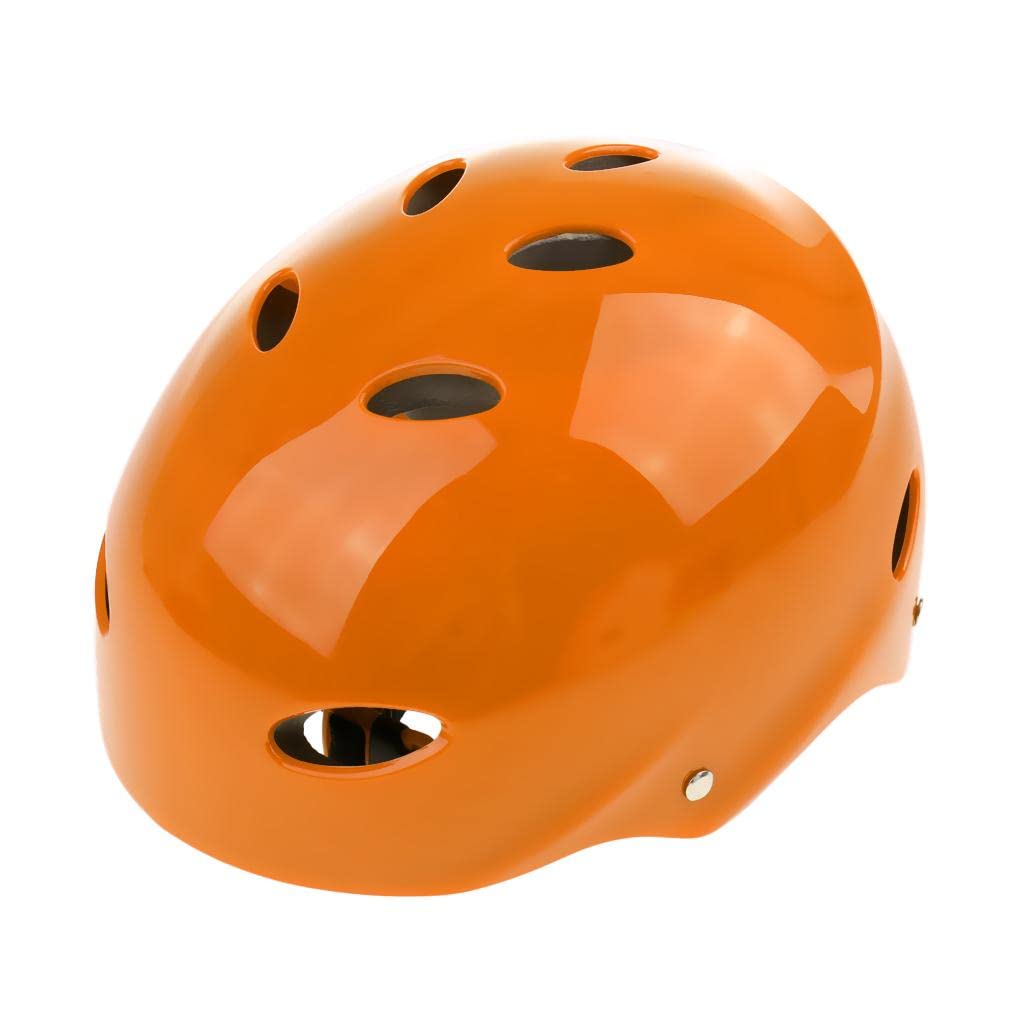 Casco de seguridad para deportes acuáticos talla L naranja