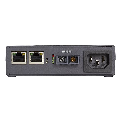 Image of Black Box Compact Media Converter Gigabit Ethernet Single Mode 1310nm 10km SC