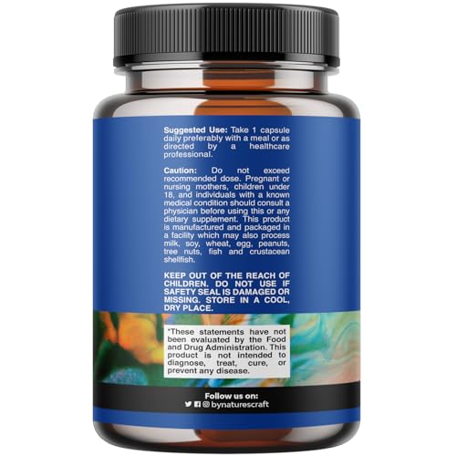 DIM Supplement for Men - DIM Estrogen Blocker for Men for Hormone Balance & Prostate Health - Diindolylmethane Testosterone Complex with Panax Ginseng, Bioperine, Grapeseed & Astragalus - 120 Count - Image 3