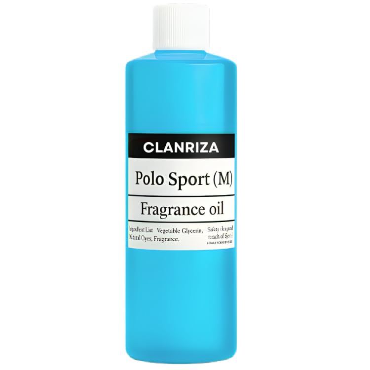 Polo Sport Type Fragrance Oil for Men - Mens Perfume Oil - Men Body Fragrance - Fresh Sport Cologne Type - Long Lasting Scent - Concentrated Fragrance Oil 10 Fl Oz (pack of 1)