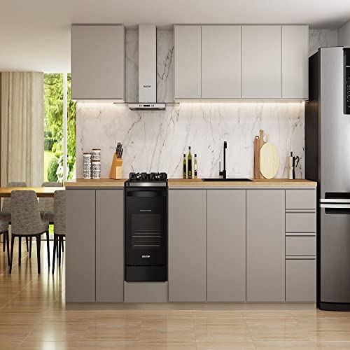 Fogão Brastemp 4 Bocas de embutir Preto com mesa de vidro e dupla chama – BYO4XAE Bivolt