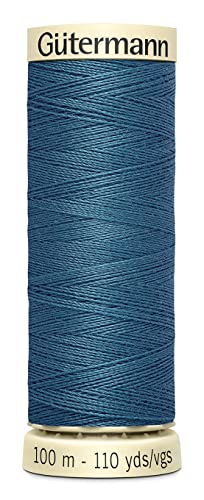 Hilo de coser Sew-All 110 yardas Azul miniatura 1
