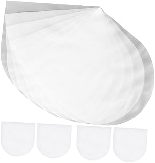 Veemoon 100 Pçs Bolsa De Disco Antiestática Vinil Antiestática Mangas De Disco De Vinil Bolsas De Disco De Vinil Mangas Transparentes Sacos De Armazenamento Transparentes Sacos De