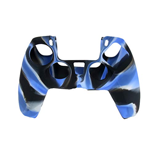 Sayletre Housse de protection anti-poussière et antidérapante en silicone pour manette de PS5 S-ony Cover