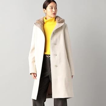 Amazon | [ルミノーゾ・コムサ] アンゴラウールショートフリース