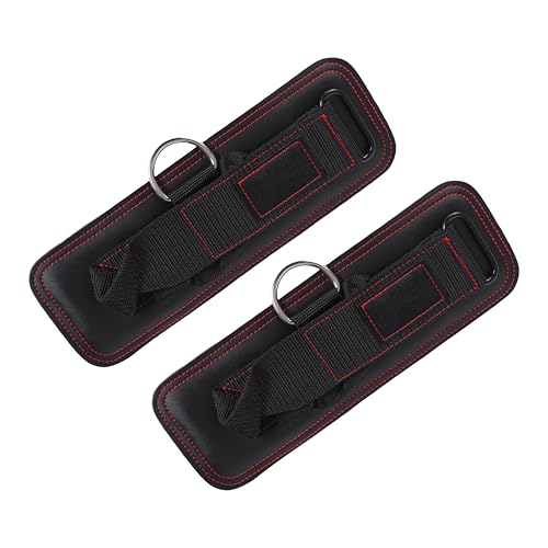 Sangles de cheville réglables Endless en néoprène noir pour machine à câble