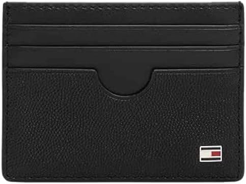 Tommy Hilfiger TH FLAG CC HOLDER Erkek Cüzdan, Yeşil, Tek Beden