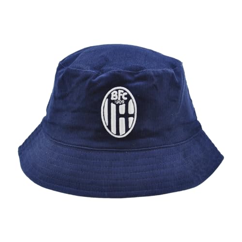 Chapeau Bologna FC bleu taille L-XL bob officiel de supporter de foot italien