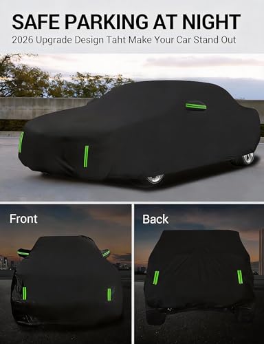 Image of Proadsy Custom Fit 2011-2026 Jeep Grand Cherokee Car Cover Waterproof Sun