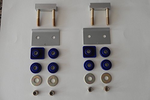 Clauss Studios Compatible with Peterbilt 379 Hood Hinge Pivot Polyurethane Bushing and Mounting Bolt Set