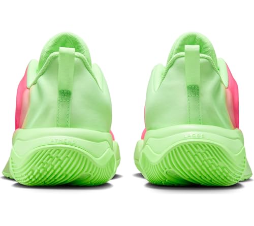 Giannis Immortality 4 Big Kids' Basketball Shoes (FZ6734-304, Lime Blast/Hyper Pink/Iron Grey)3