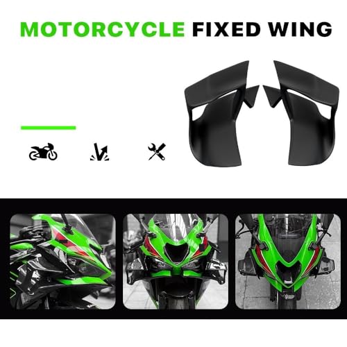 Aile spoiler fixe pour ZX6R 2024 idéal pour sorties sur circuit - 2