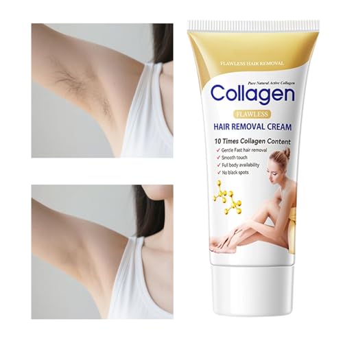 Holdes Crema de depilación – 60 g calmante práctico cuidado de belleza de acción rápida, crema facial para la depilación, zona íntima del cuerpo, piernas, espalda, pecho, axilas, cuidado de la piel