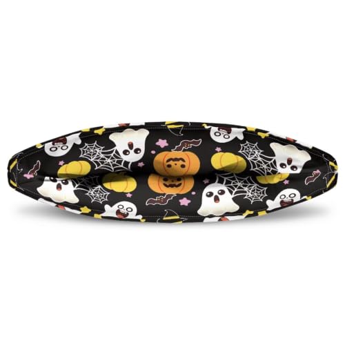 Image of Hudotybom Halloween Ghost Teapot Cozies Thermal Insulated Fabric Teapot Cozy Stain Resistant Tea Pots Covers with Hanging Loop Halloween Home Decor