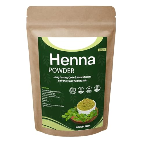NN Henna Powder For Hair | Hair Colour | Mehendi Powder For Hair | Hands And Feet | Organic | Pure And Natural| Men And Women | Triple Sifted -100 Grams