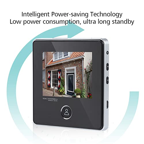 Visor de puerta con pantalla LCD y cámara mirilla para la entrada del hogar 6