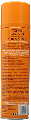 Fantasia Ic Hair Polisher Carrot Growth Sheen Spray 14 Oz miniatura 2