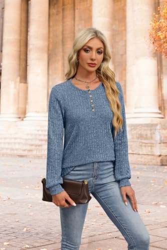 Image of XIEERDUO Sweater for Women Winter Clothing Long Sleeve Shirts Fall Fashion Must Haves Comfiest Airport Outfits Trendy