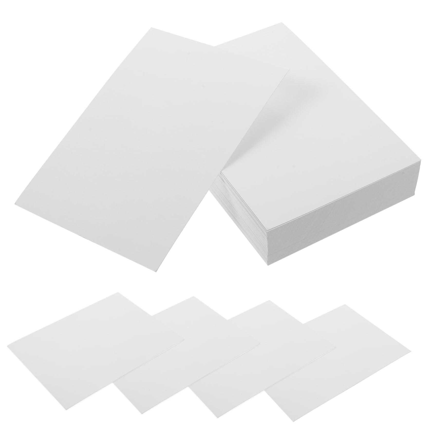 HOMSFOU 4 Sätze Fotopapier Druckerpapier Glossy Paper Schnell Trocknend Ad Blie Fotodruck Glänzendes Foto Bilder Kettenradpapier Druckpapiere Broschürenpapier Weiß 100 Blätter * 4
