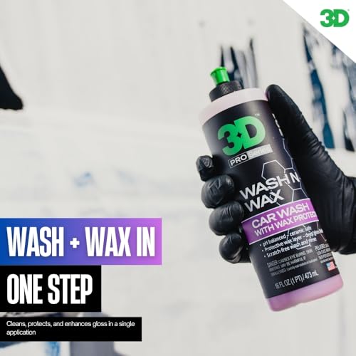 3D Wash N Wax Car Wash Soap, 1 Gallon