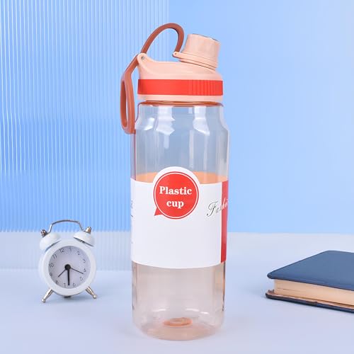 Image of THE VENTI SHOTAY COOL Unbreakable Water Bottle with Sipper BPA Free Tritian, Leak-Proof Water Bottle Ideal for Office, Sports, School, Gym (870ML-Pink)