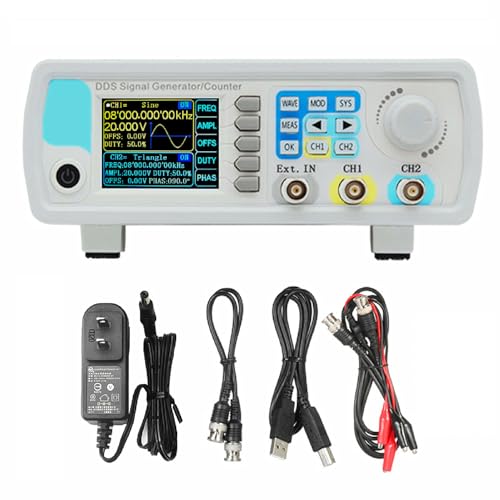 Cleqee 15MHz DDS信号発生器 デュアルチャネル JDS6600